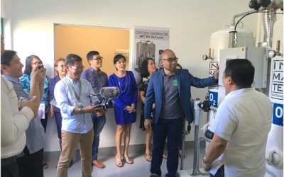 Oxytec Solutions Inc partners with Adventist Hospital Palawan for Project Launch of Newest Oxygen Generator