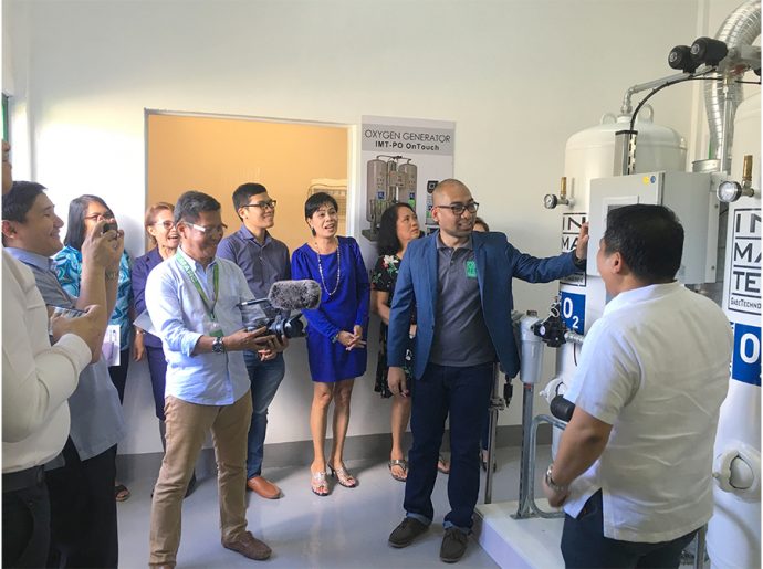 Oxytec Solutions Inc partners with Adventist Hospital Palawan for Project Launch of Newest Oxygen Generator